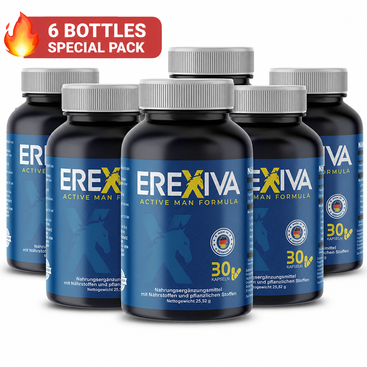 Erexiva  6 bottles